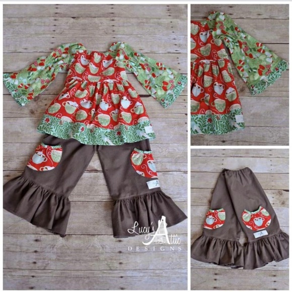 RARE! Lucy’s Attic Designs Handmade Hot Chocolate Outfit - Picture 6 of 7